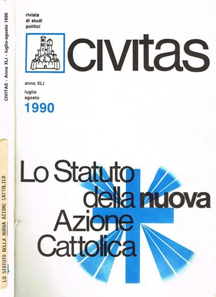 Civitas. Rivista bimestrale di studi politici anno XLI n.4 - copertina