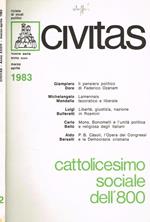 Civitas. Rivista bimestrale di studi politici anno XXXIV n.2. Cattolicesimo sociale dell'800