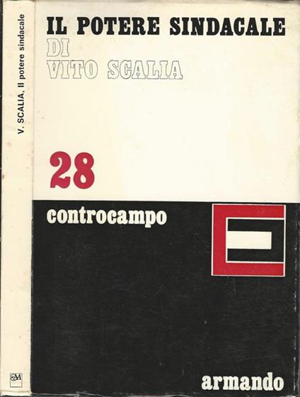 Il potere sindacale - Vito Scalia - copertina