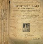 Repertoire d'art et d'archeologie depouillement des periodiques et des catalogues de ventes français et etrangers 1912