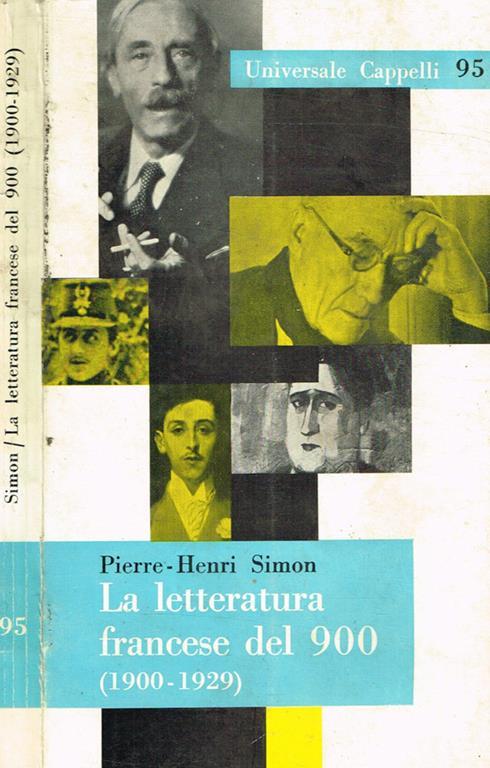 La letteratura francese del 900 (1900-1929) - Pierre-Henri Simon - copertina