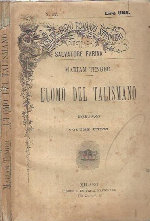 L' uomo del talismano - copertina