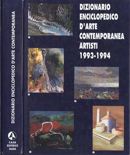 Diario enciclopedico d' arte contemporanea. Artisti 1993 - 1994 - copertina