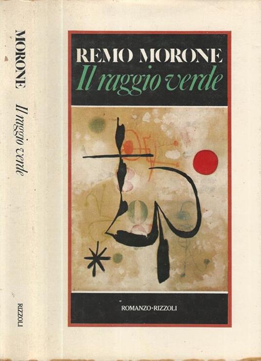 Il raggio verde - Remo Morone - copertina