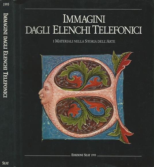 Immagini degli elenchi telefonici. I materiali della storia dell'arte - copertina