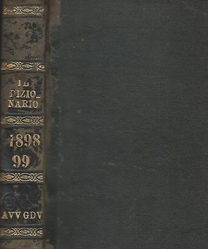 Il dizionario della dottrina e della giurisprudenza penale Vol. I 1898-1899 - copertina