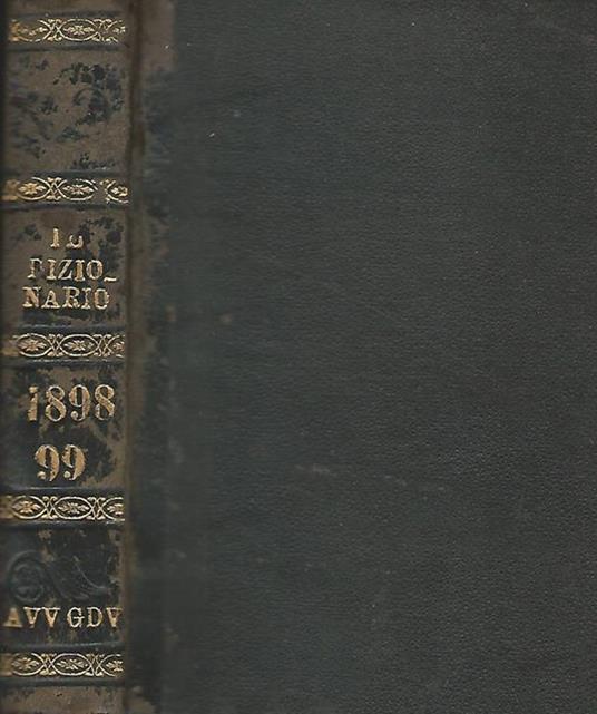 Il dizionario della dottrina e della giurisprudenza penale Vol. I 1898-1899 - copertina