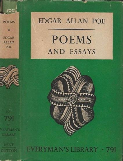 Poems And Essays - Edgar Allan Poe - copertina