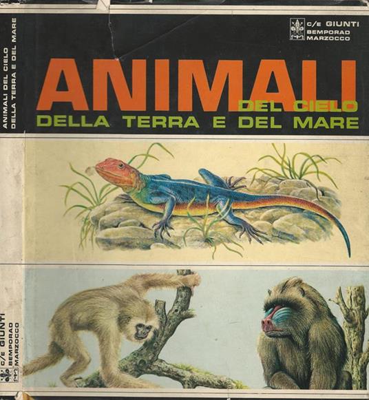 Animali del cielo, della terra e del mare - copertina