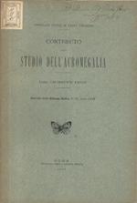 Contributo alla studio dell'acromegalia