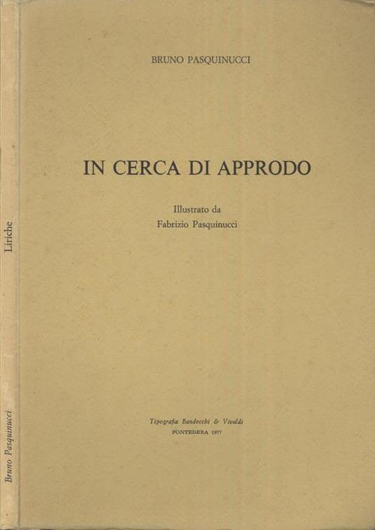 In cerca di approdo - Bruno Pasquinucci - copertina