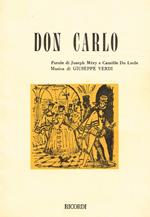 Don Carlo. Opera in cinque atti