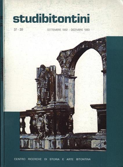 Studibitontini n. 37- 39 - copertina