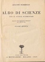 Albo di Scienze per le Scuole Elementari