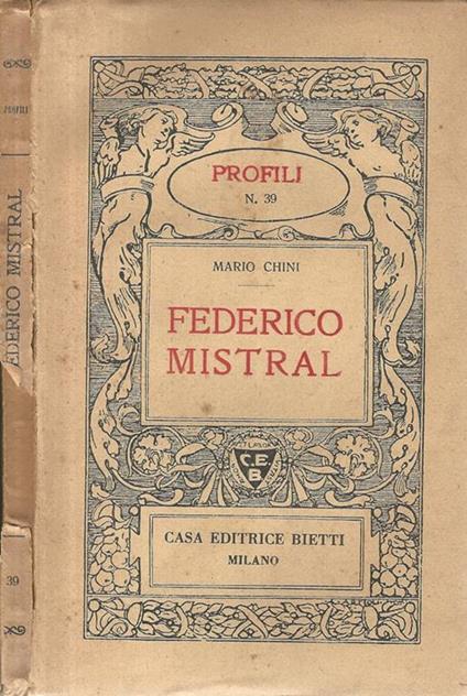 Federico Mistral - Mario Chini - copertina