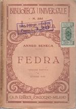 Fedra. Versione poetica di Ettore Nini. Prefazione e note del D.r Silvio Pellini