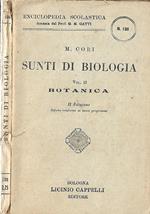 Sunti di biologia – Vol. II. Botanica