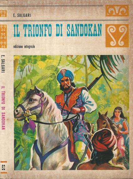 Il trionfo di Sandokan - Emilio Salgari - copertina