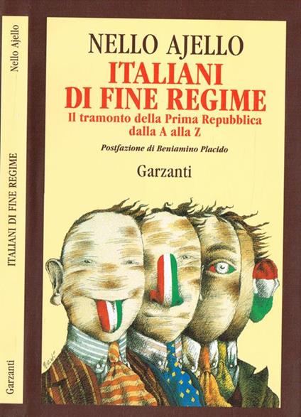 Italiani di fine regime - Nello Ajello - copertina