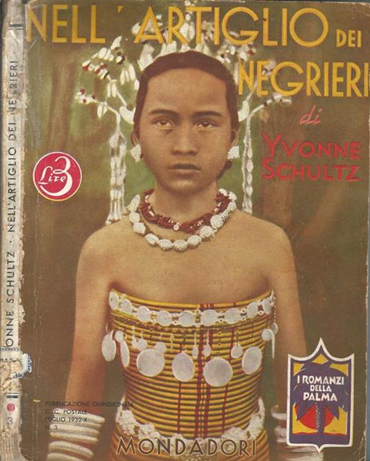 Nell'artiglio dei negrieri - Yvonne Schultz - copertina