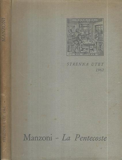 La Pentecoste - Alessandro Manzoni - copertina