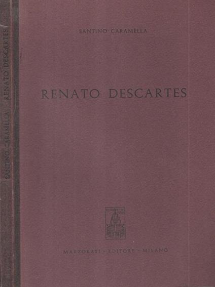 Renato Descartes - Santino Caramella - copertina