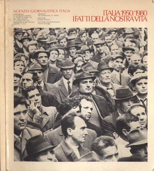 Italia 1950. 1980. I fatti della nostra vita - copertina