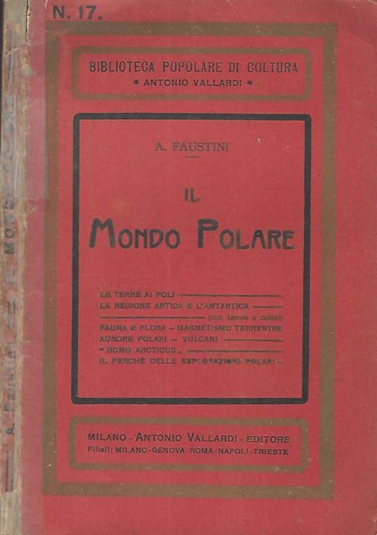 Il mondo polare - Arnaldo Faustini - copertina