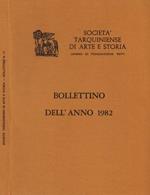 Società tarquiniense di arte storia (anno di fondazione 1917). Bollettino dell'anno 1982. Supplemento n.11 alle Fonti di Storia Cornetana