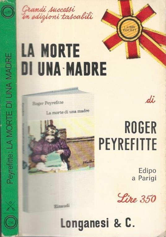 La morte di una madre - Roger Peyrefitte - copertina