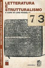 Letteratura e strutturalismo