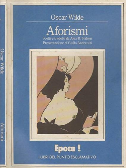 Aforismi - Oscar Wilde - copertina