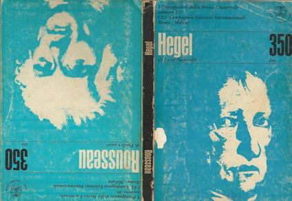 Hegel/ Rousseau - Livio Sichirollo - copertina