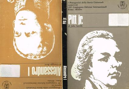 Alessandro I. Pitt jr di: Giuseppe Berti. John Saville - copertina