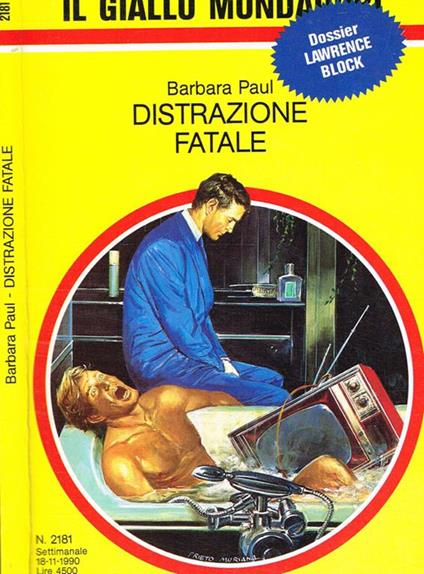 Distrazione fatale - Barbara Paul - copertina