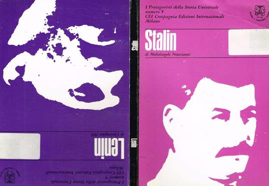 Stalin. Lenin - copertina