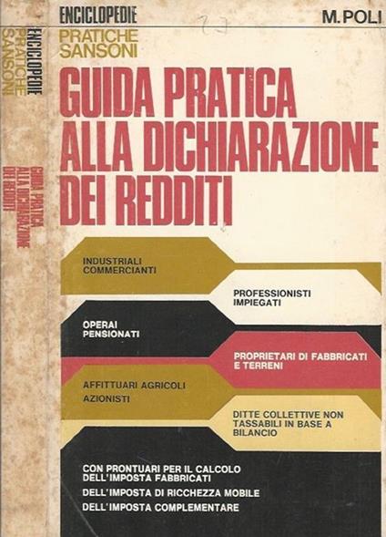Guida pratica alla dichiarazione dei redditi - Mario Poli - copertina