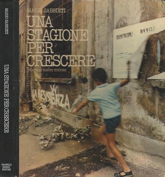 Una stagione per crescere - Mario Sabbieti - copertina