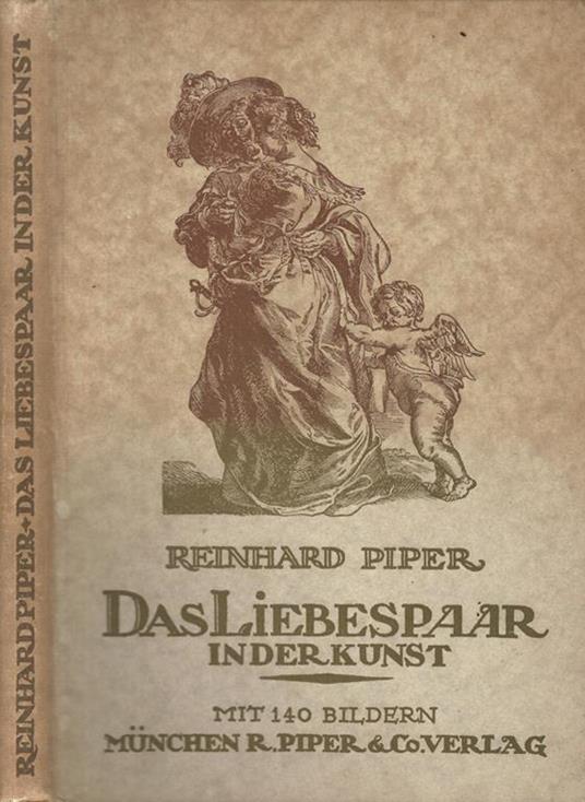 Das liebespaar in der kunst - Reinhard Piper - copertina