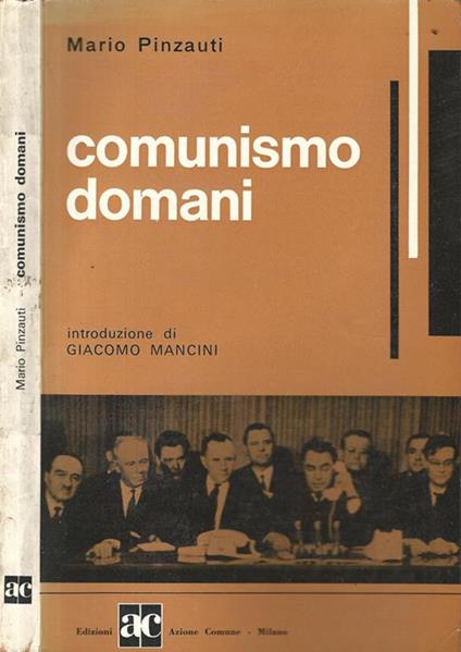 Comunismo domani - Mario Pinzauti - copertina