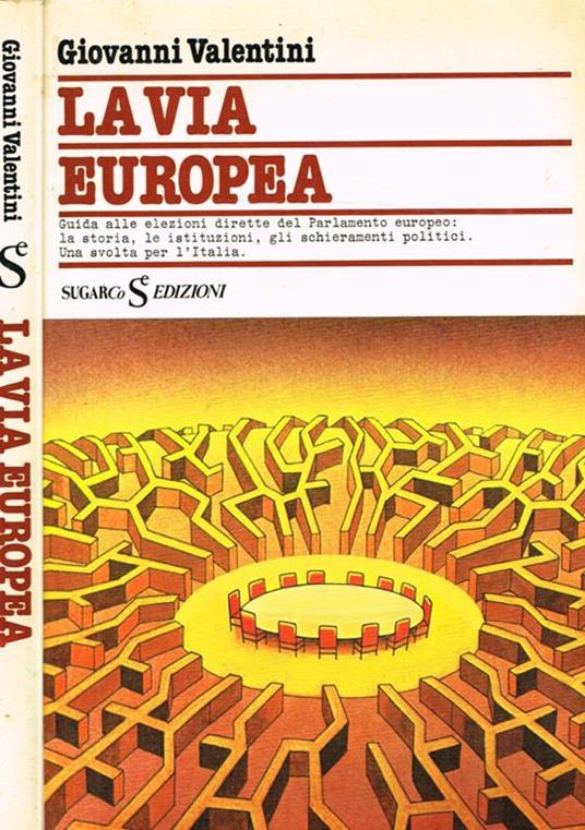 La via europea - Giovanni Valentini - copertina