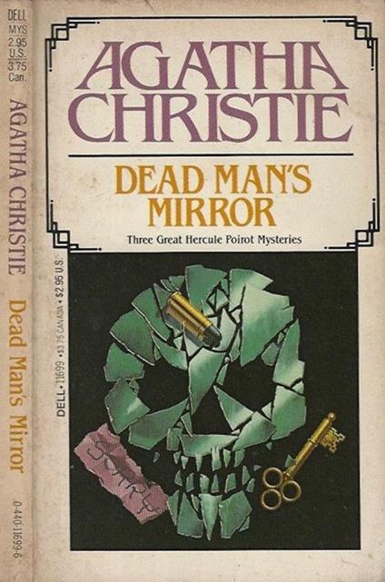 Dead man's mirror - Agatha Christie - copertina