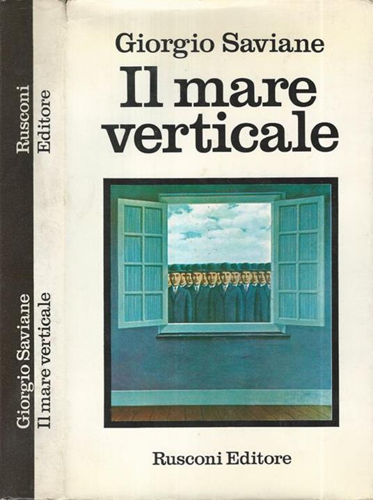 Il mare verticale - Giorgio Saviane - copertina