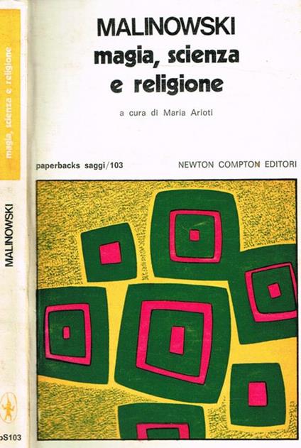 Magia, scienza e religione - Bronislaw Malinowski - copertina