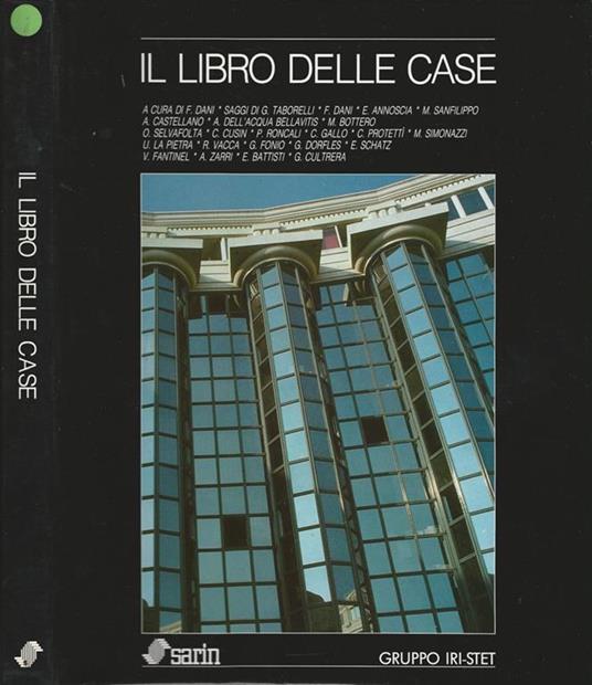 Il libro delle case - Filiberto Dani - copertina