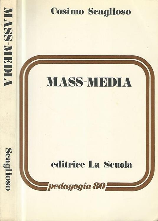 Mass-Media - Cosimo Scaglioso - copertina