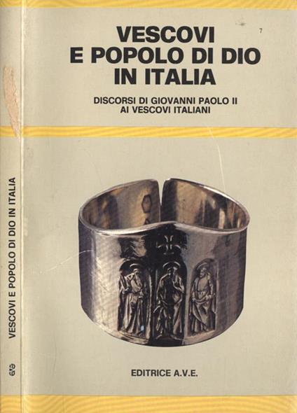 Vescovi e popolo di Dio in Italia - copertina