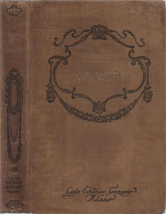 Adolfo. Aneddoto - Benjamin Constant - copertina