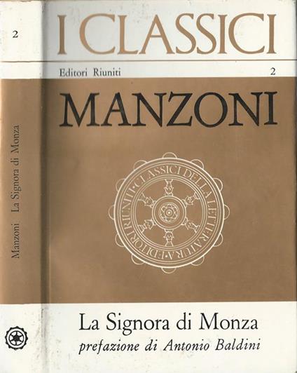 La Signora di Monza - Alessandro Manzoni - copertina