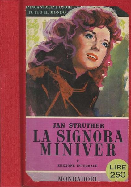 La signora Miniver - Jan Struther - copertina